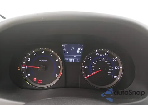 2014 Hyundai Accent Gs z USA, uszkodzony, nr VIN KMHCT5AE0EU156952